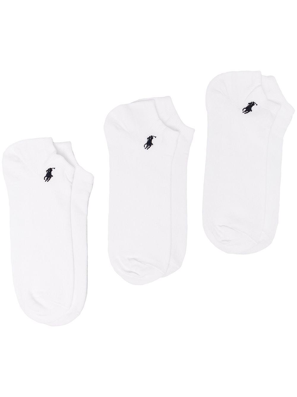 Polo Pony ankle socks (pack of three) by POLO RALPH LAUREN