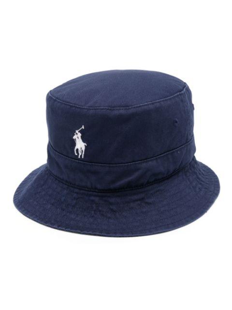 Polo-Pony bucket hat by POLO RALPH LAUREN