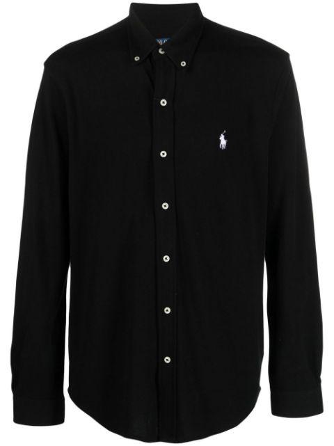 Polo Pony button-collar shirt by POLO RALPH LAUREN