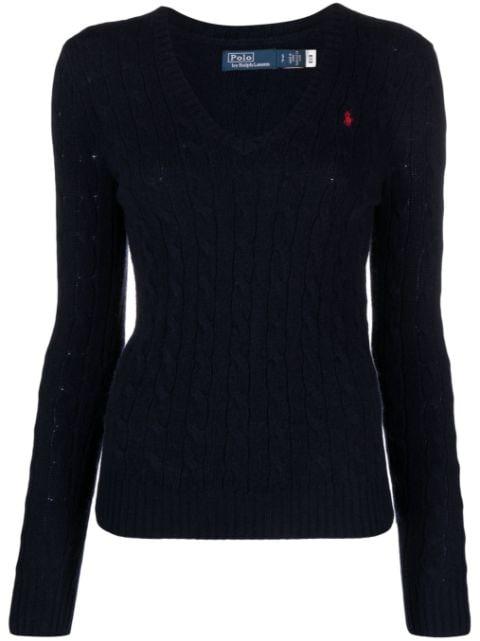 Polo Pony cable knit jumper by POLO RALPH LAUREN