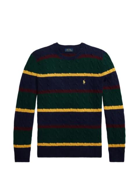 Polo Pony cable-knit sweater by POLO RALPH LAUREN
