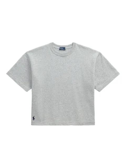 Polo Pony cropped T-shirt by POLO RALPH LAUREN