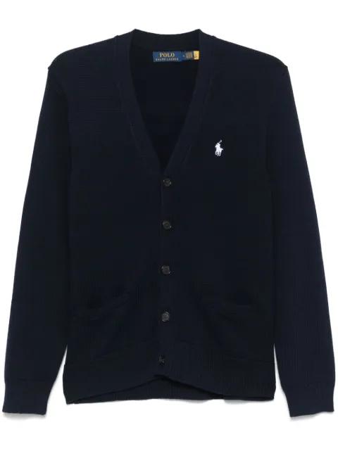 Polo Pony-embroidered cardigan by POLO RALPH LAUREN