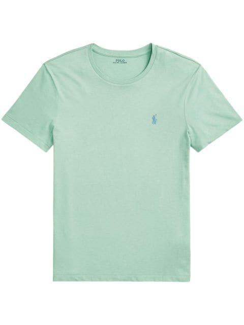 Polo Pony-embroidered cotton T-shirt by POLO RALPH LAUREN
