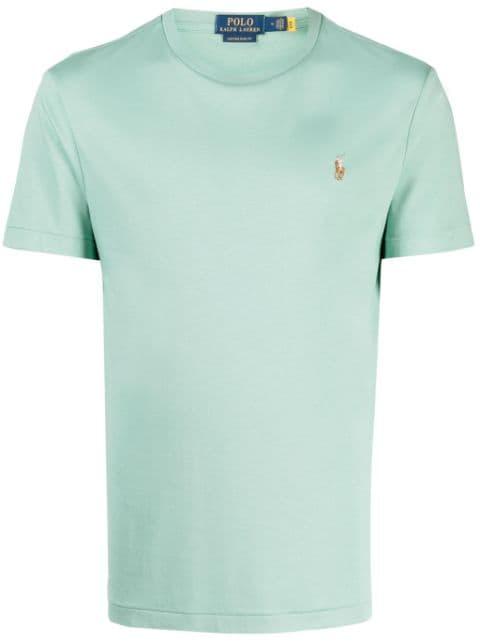 Polo Pony-embroidered cotton T-shirt by POLO RALPH LAUREN