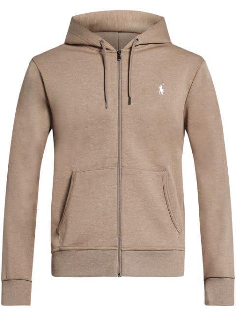 Polo Pony embroidered drawstring hoodie by POLO RALPH LAUREN