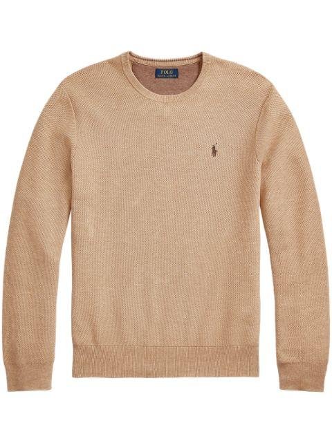 Polo Pony-embroidered jumper by POLO RALPH LAUREN