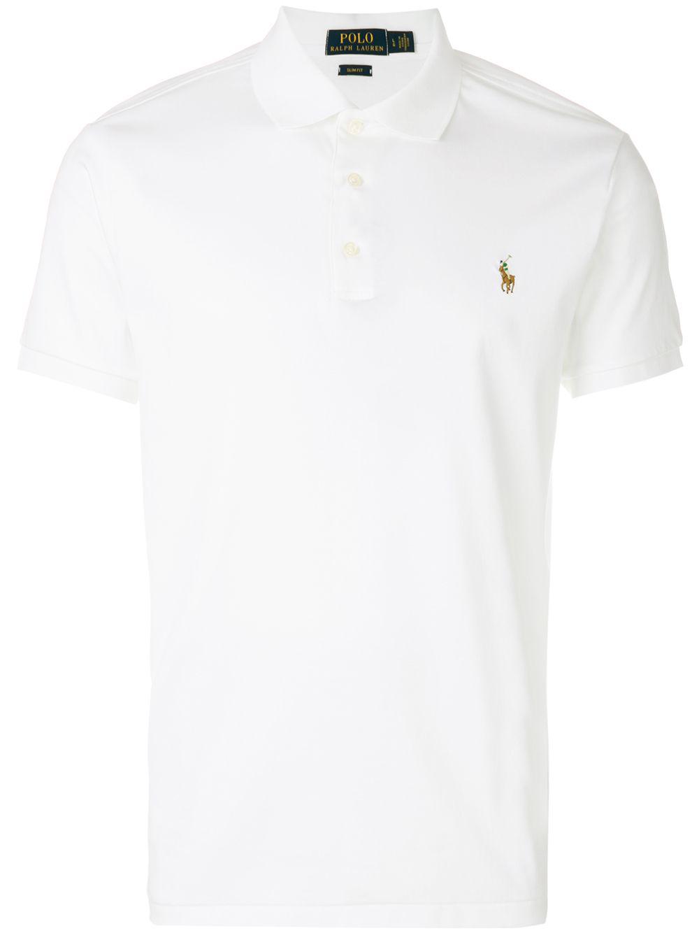 Polo Pony-embroidered polo shirt by POLO RALPH LAUREN