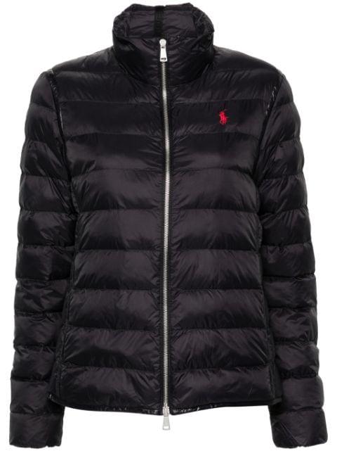 Polo Pony-embroidered puffer jacket by POLO RALPH LAUREN