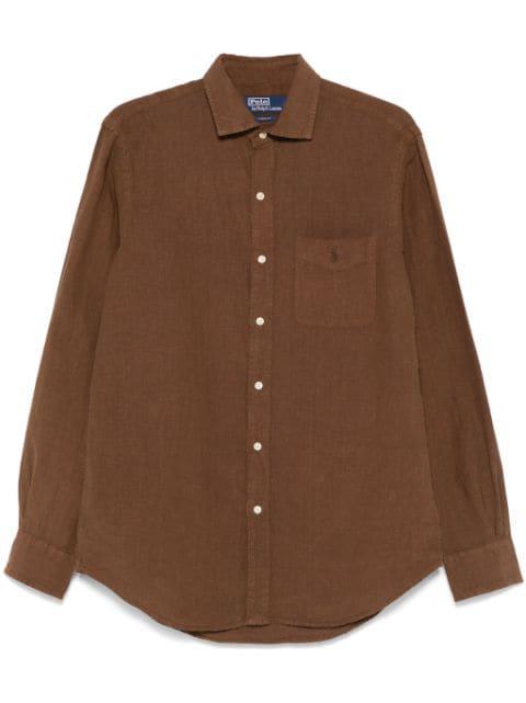 Polo Pony-embroidered shirt by POLO RALPH LAUREN