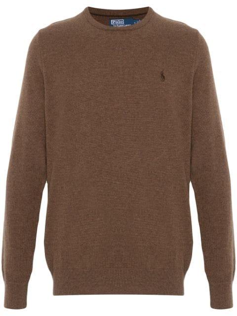 Polo Pony-embroidered sweater by POLO RALPH LAUREN