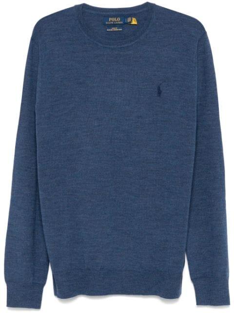 Polo Pony-embroidered sweater by POLO RALPH LAUREN