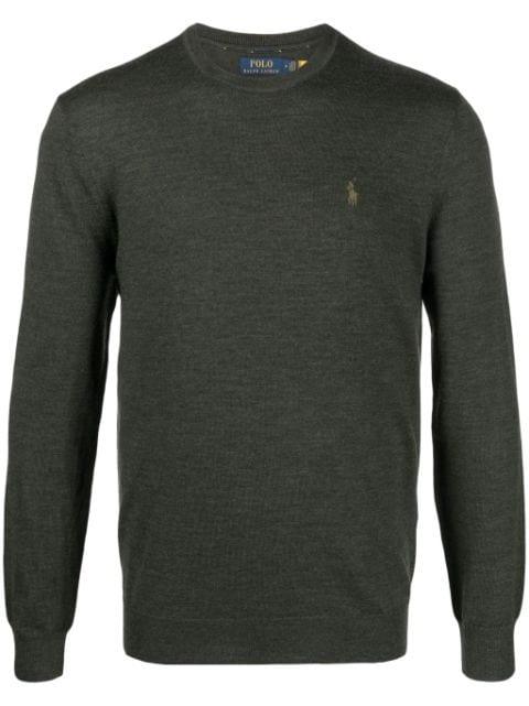 Polo Pony fine-knit sweater by POLO RALPH LAUREN