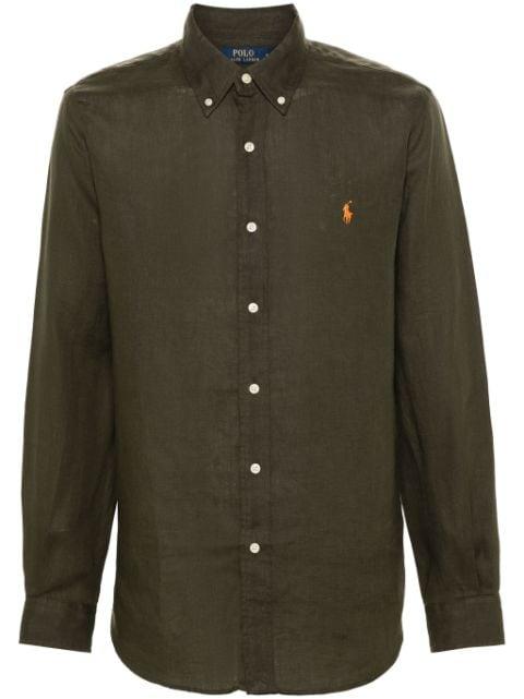 Polo-Pony linen shirt by POLO RALPH LAUREN