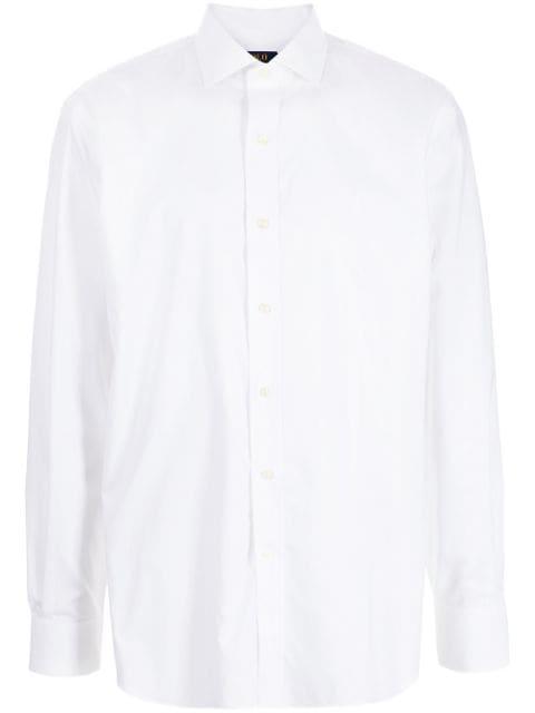 Polo Pony logo-embroidered classic shirt by POLO RALPH LAUREN