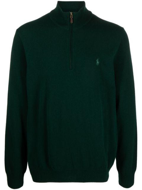 Polo Pony-logo wool jumper by POLO RALPH LAUREN