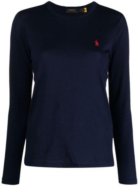 Polo Pony long-sleeved T-shirt by POLO RALPH LAUREN