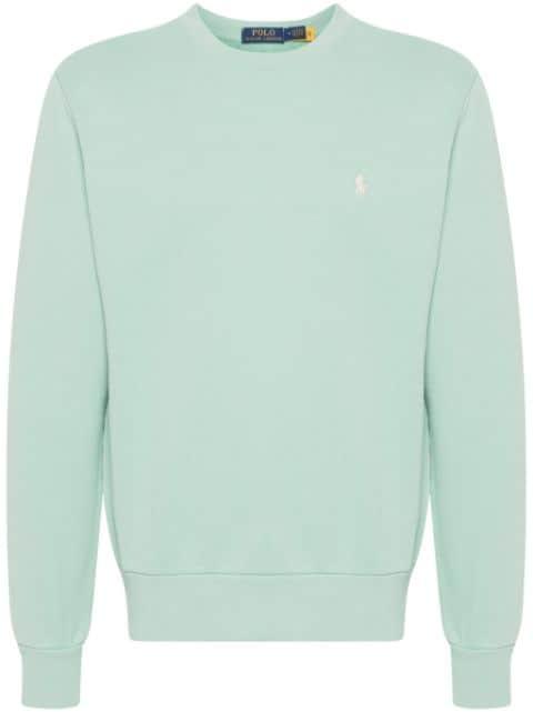 Polo-Pony-motif cotton sweatshirt by POLO RALPH LAUREN