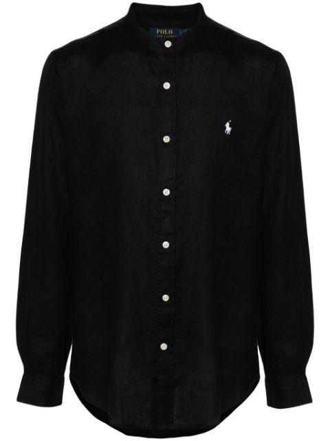 Polo Pony-motif linen shirt by POLO RALPH LAUREN