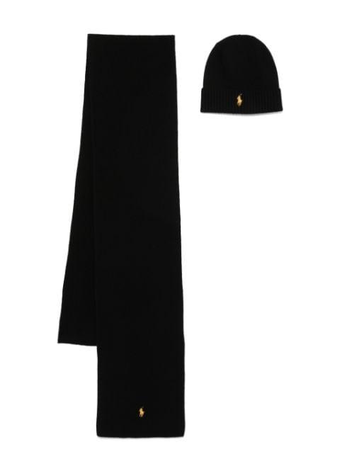 Polo Pony-motif scarf set by POLO RALPH LAUREN