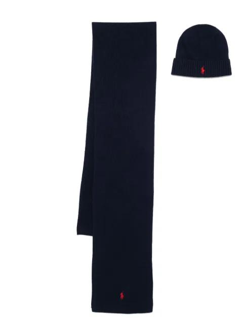 Polo Pony-motif scarf set by POLO RALPH LAUREN