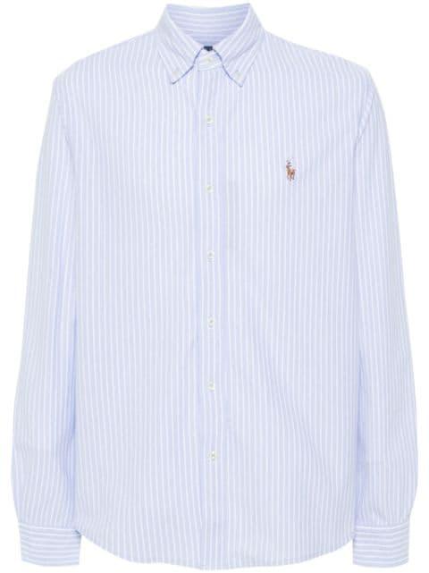 Polo-Pony-motif striped shirt by POLO RALPH LAUREN