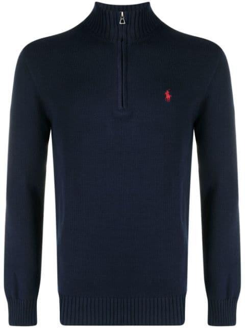 Polo Pony quarter-zip sweatshirt by POLO RALPH LAUREN