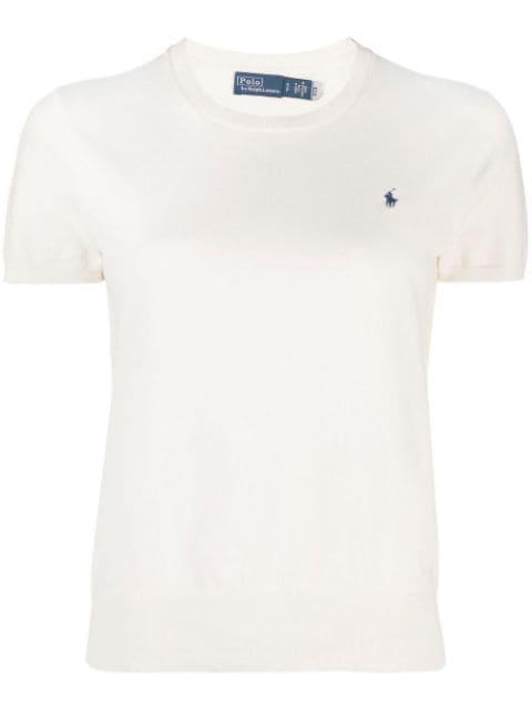 Polo Pony short-sleeve jumper by POLO RALPH LAUREN