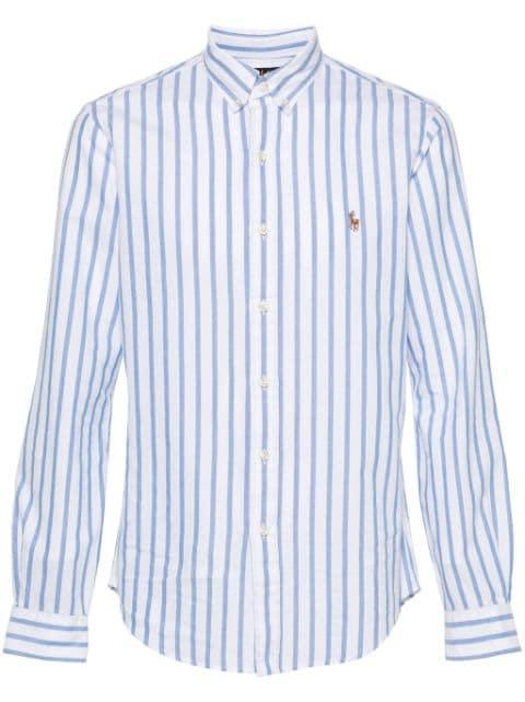 Polo Pony striped cotton shirt by POLO RALPH LAUREN