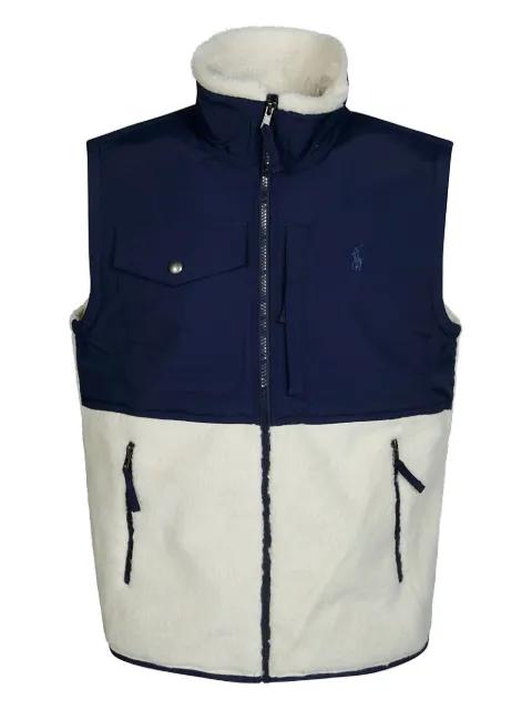 Polo Pony two-tone gilet by POLO RALPH LAUREN