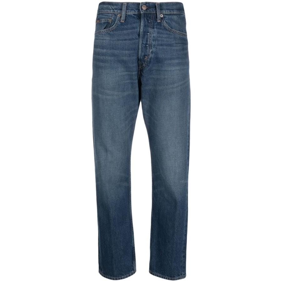 Polo Ralph Lauren 3X1 Rigid High-Waist Cropped Jeans by POLO RALPH LAUREN
