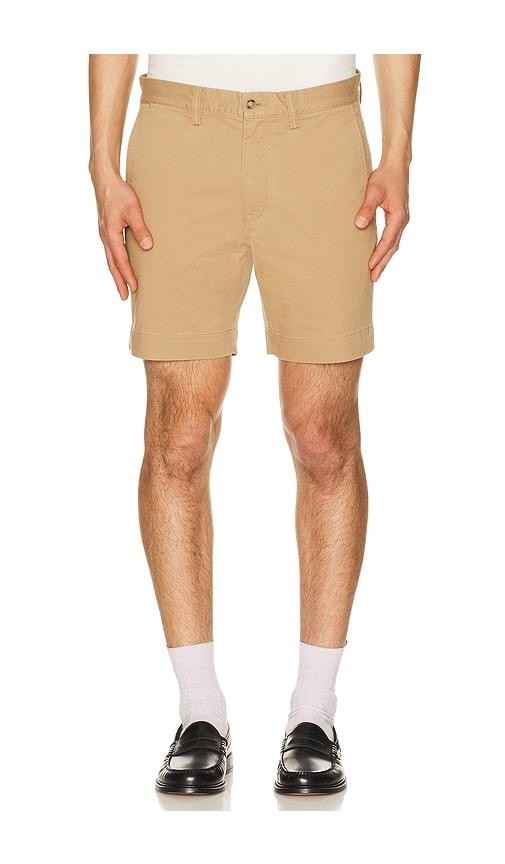 Polo Ralph Lauren Bedford Cotton Stretch Twill Short in Tan by POLO RALPH LAUREN