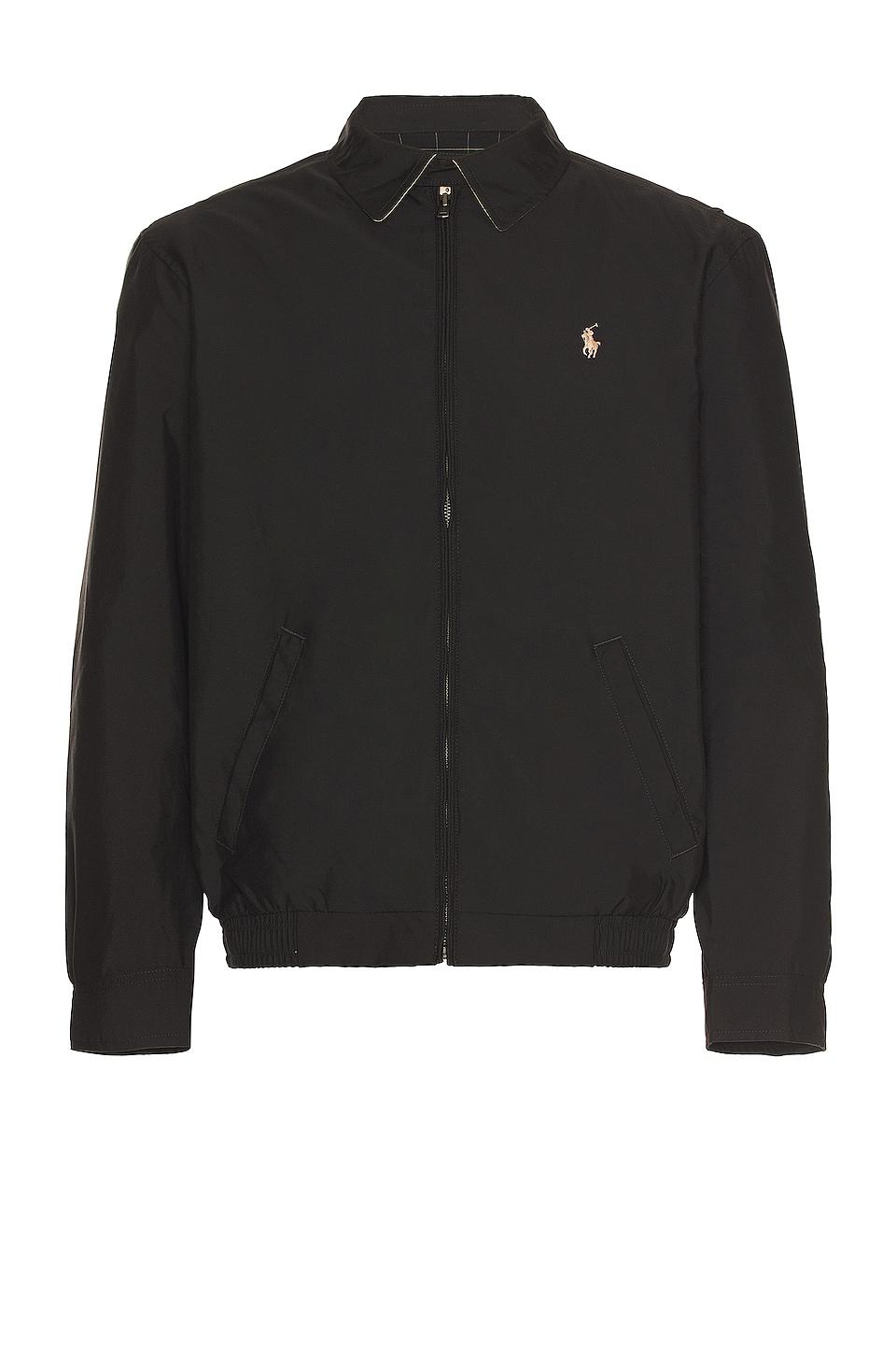 Polo Ralph Lauren Bi-Swing Windbreaker Jacket in Black by POLO RALPH LAUREN