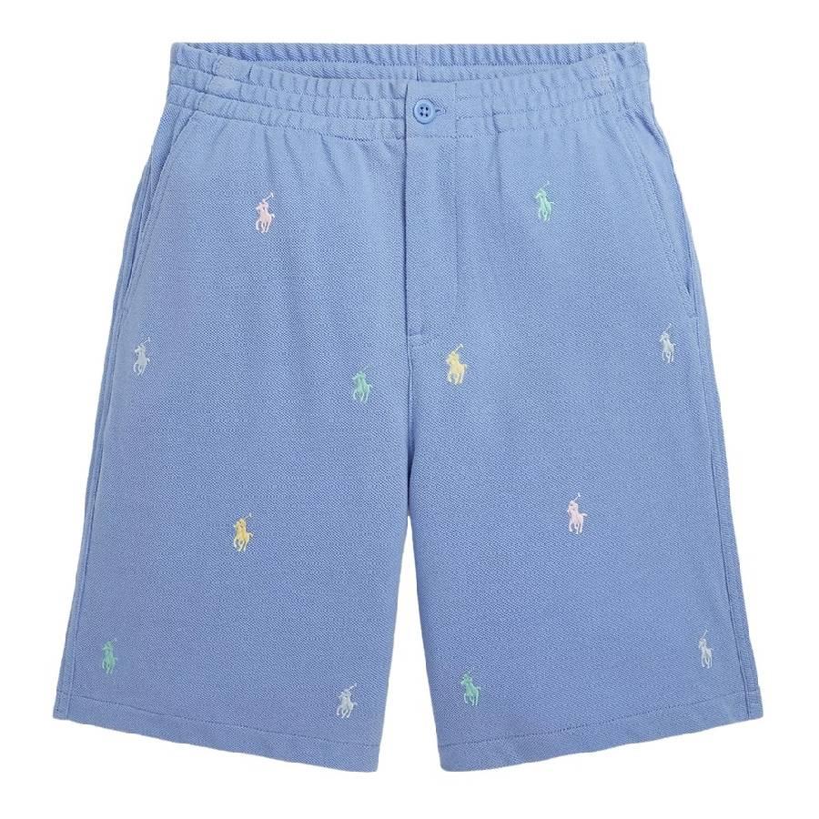 Polo Ralph Lauren Boys Logo Embroidery Cotton Shorts by POLO RALPH LAUREN