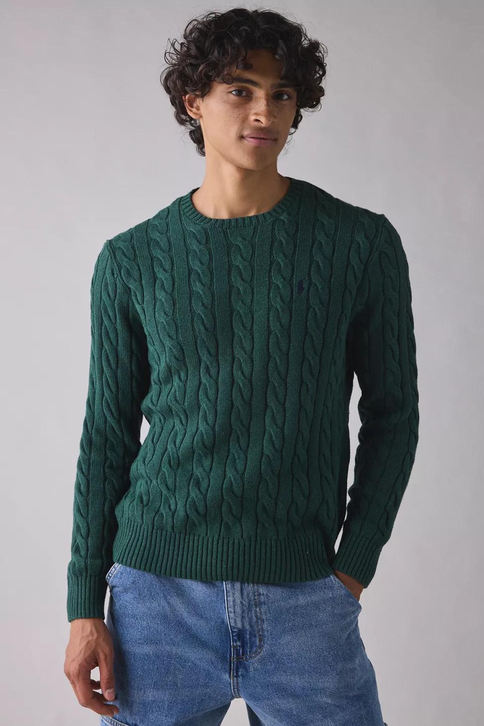 Polo Ralph Lauren Cable Knit Crew Neck Sweater by POLO RALPH LAUREN