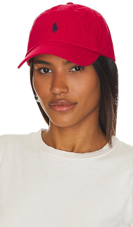Polo Ralph Lauren Chino Cap in Red by POLO RALPH LAUREN