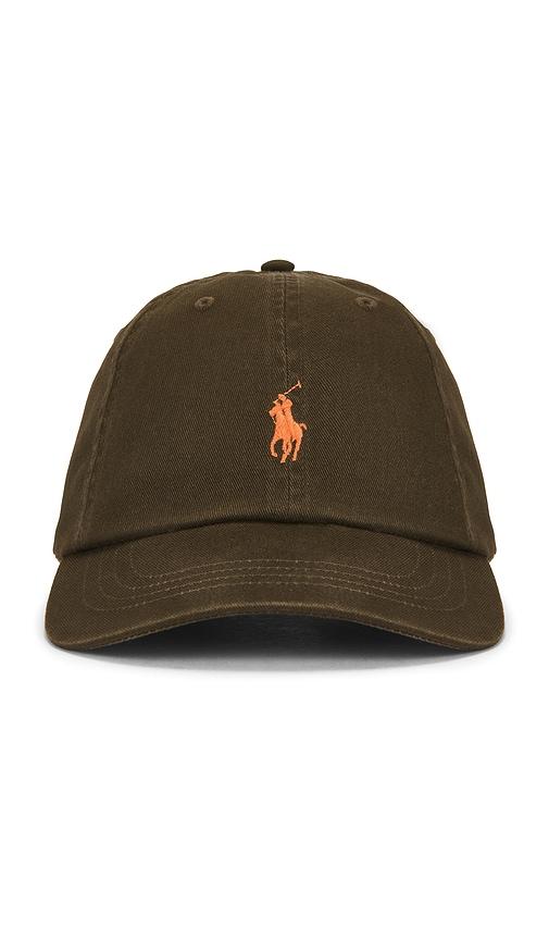 Polo Ralph Lauren Chino Sport Cap in Olive by POLO RALPH LAUREN