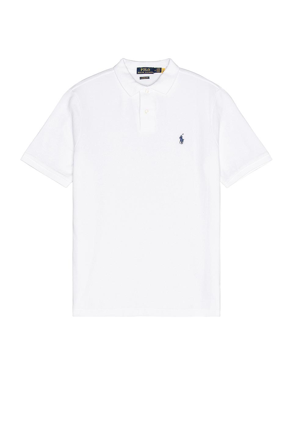 Polo Ralph Lauren Classic Fit Mesh Polo in White by POLO RALPH LAUREN