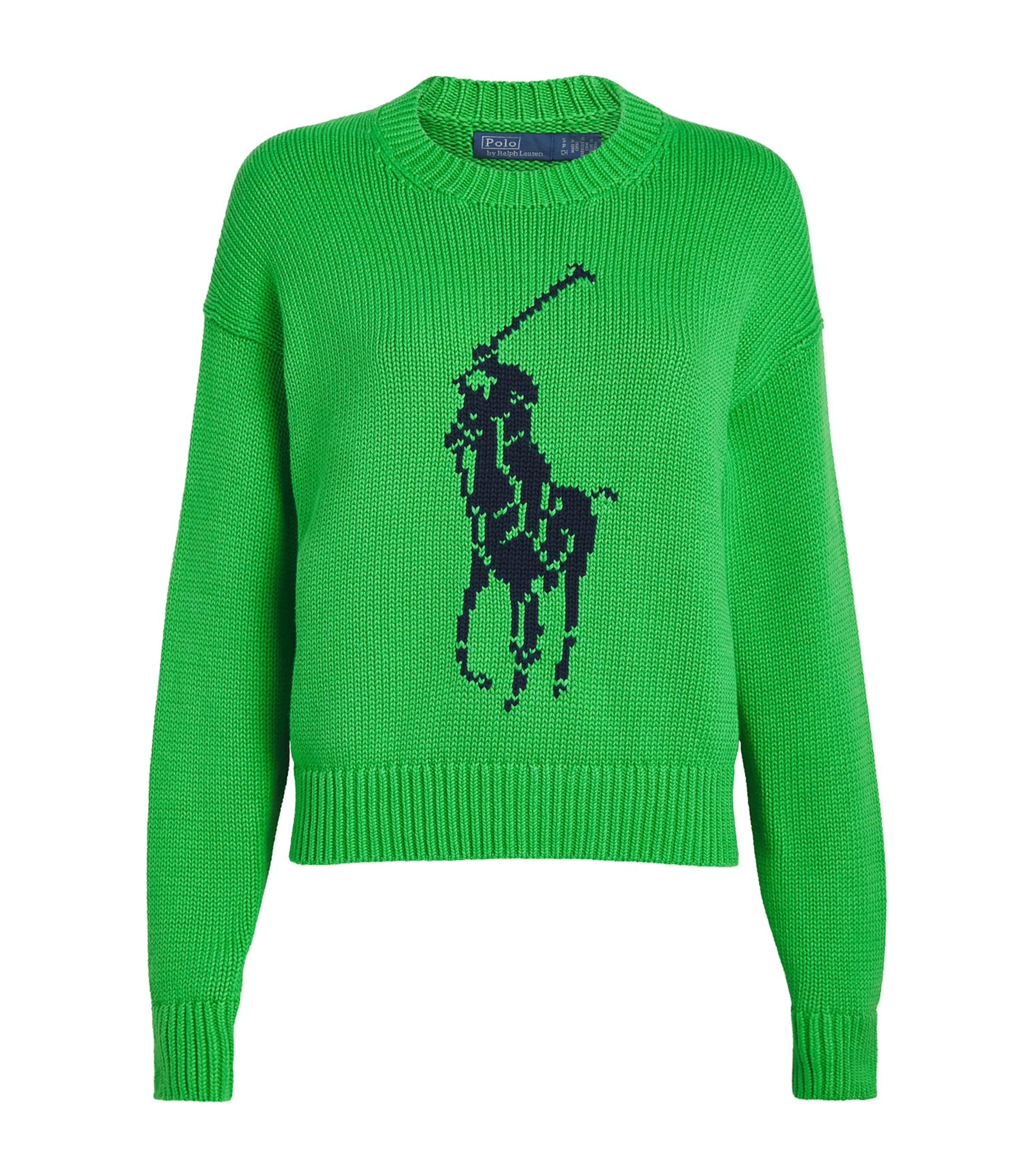 Polo Ralph Lauren Cotton Big Pony Sweater by POLO RALPH LAUREN
