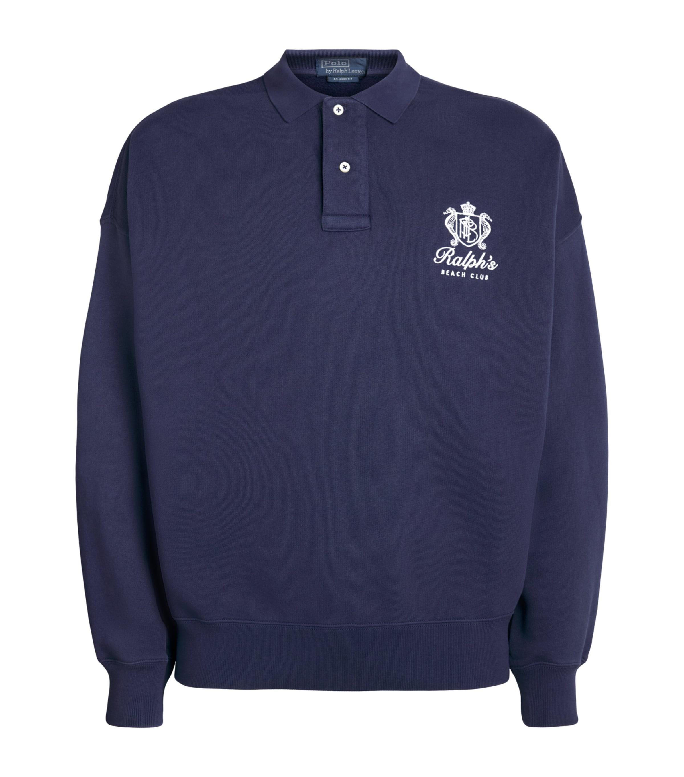 Polo Ralph Lauren Cotton-Blend Beach Club Polo Sweater by POLO RALPH LAUREN