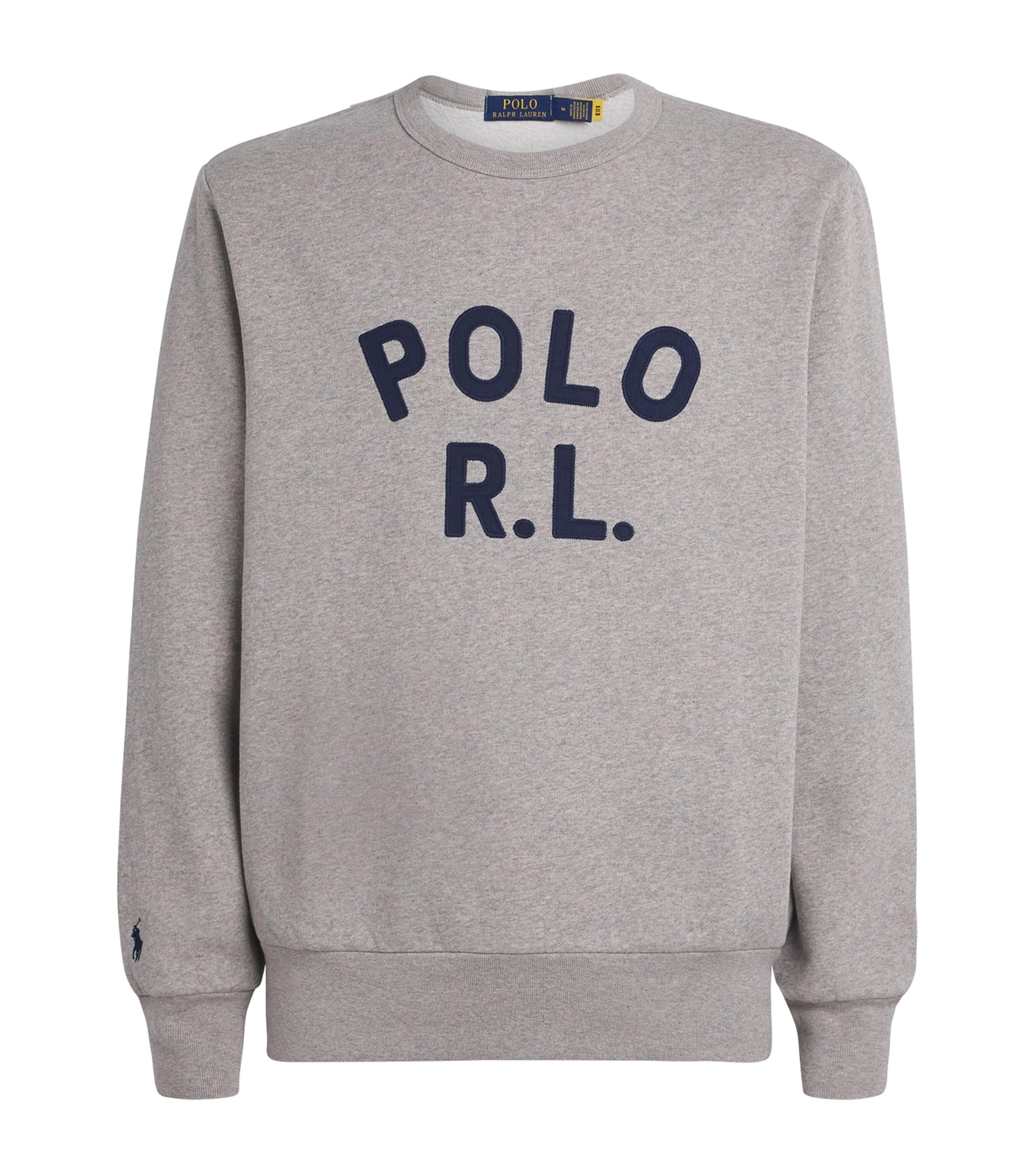 Polo Ralph Lauren Cotton-Blend Logo Sweatshirt by POLO RALPH LAUREN