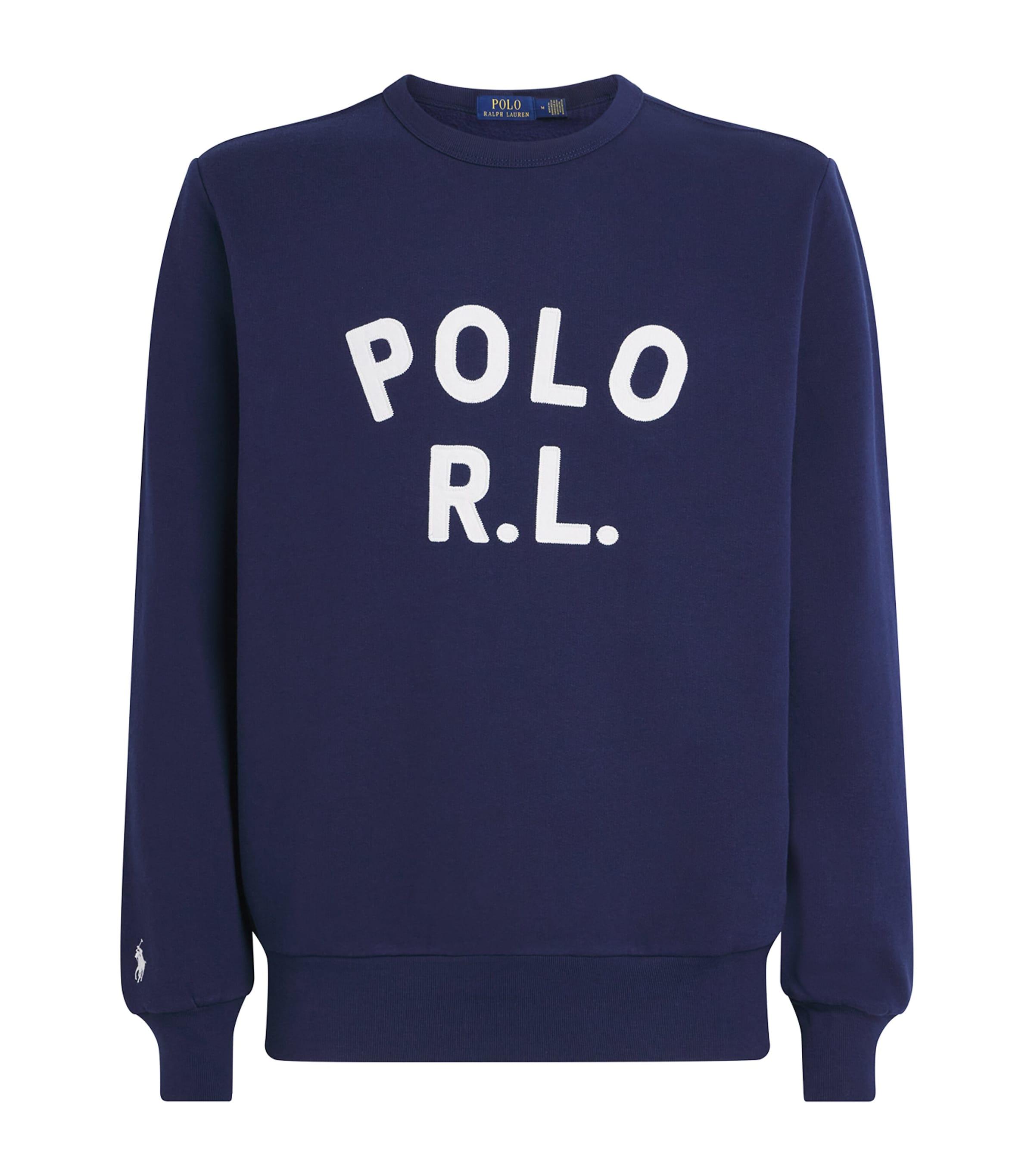 Polo Ralph Lauren Cotton-Blend Logo Sweatshirt by POLO RALPH LAUREN