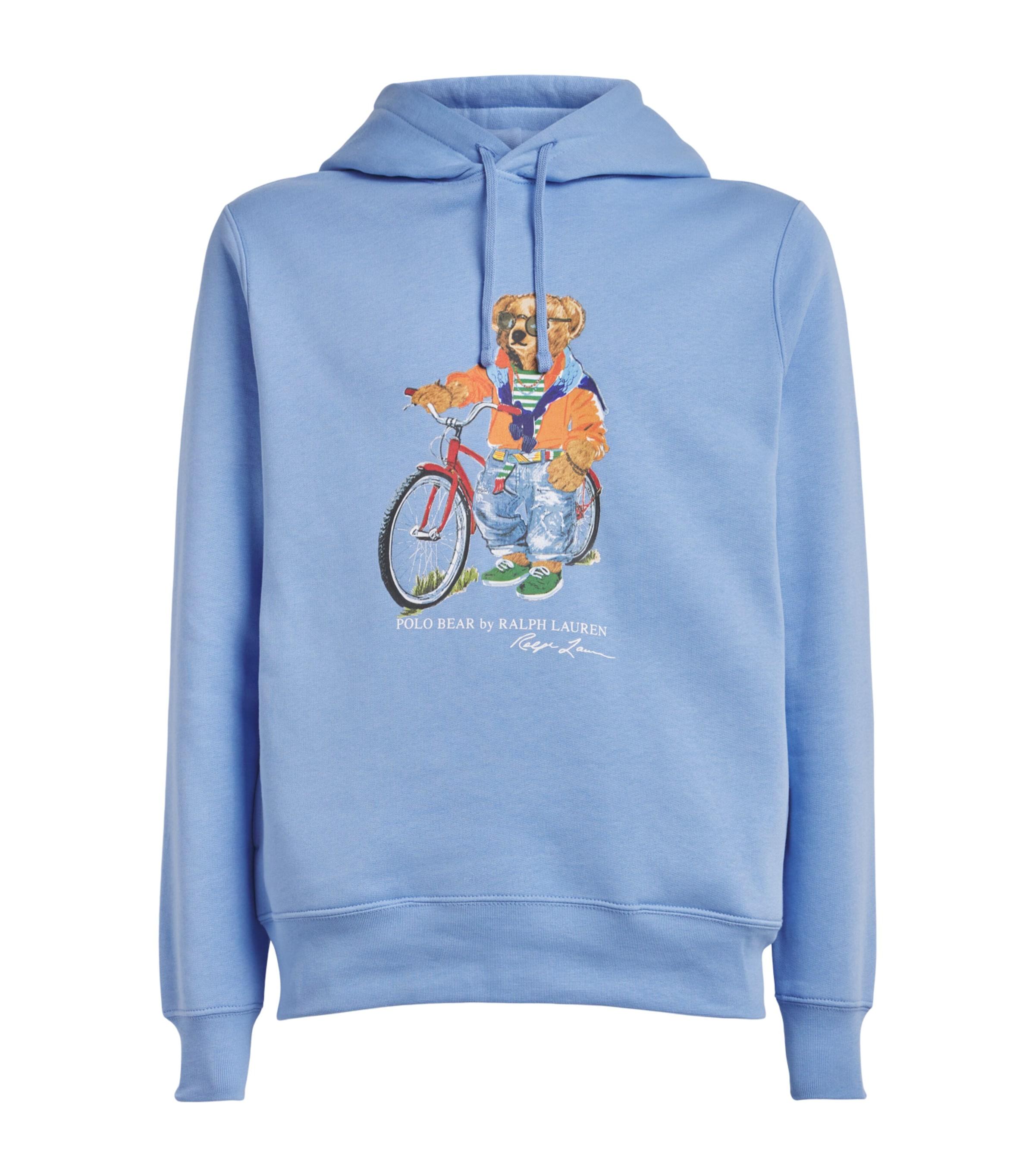 Polo Ralph Lauren Cotton-Blend Polo Bear Hoodie by POLO RALPH LAUREN