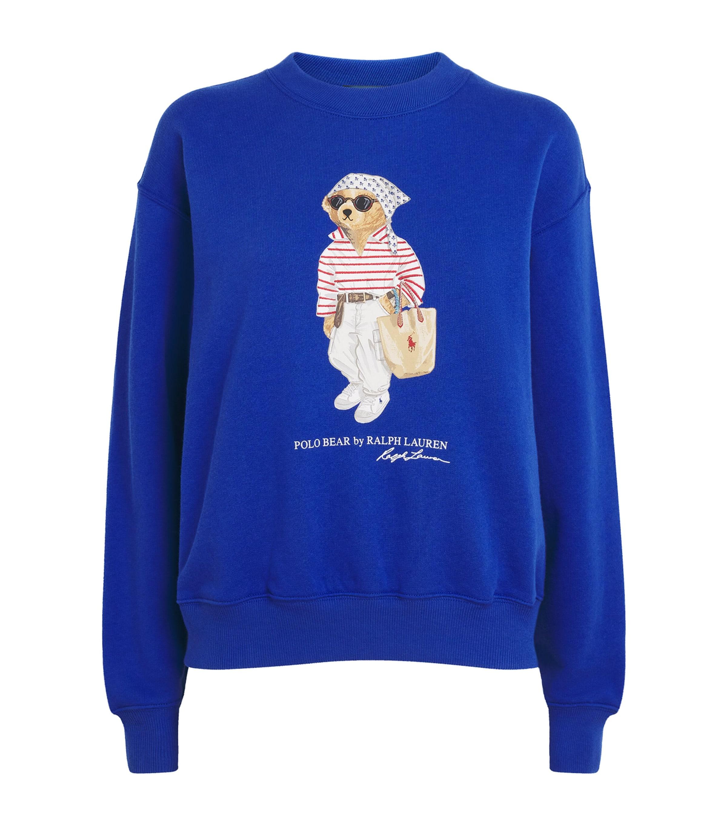 Polo Ralph Lauren Cotton-Blend Polo Bear Sweatshirt by POLO RALPH LAUREN