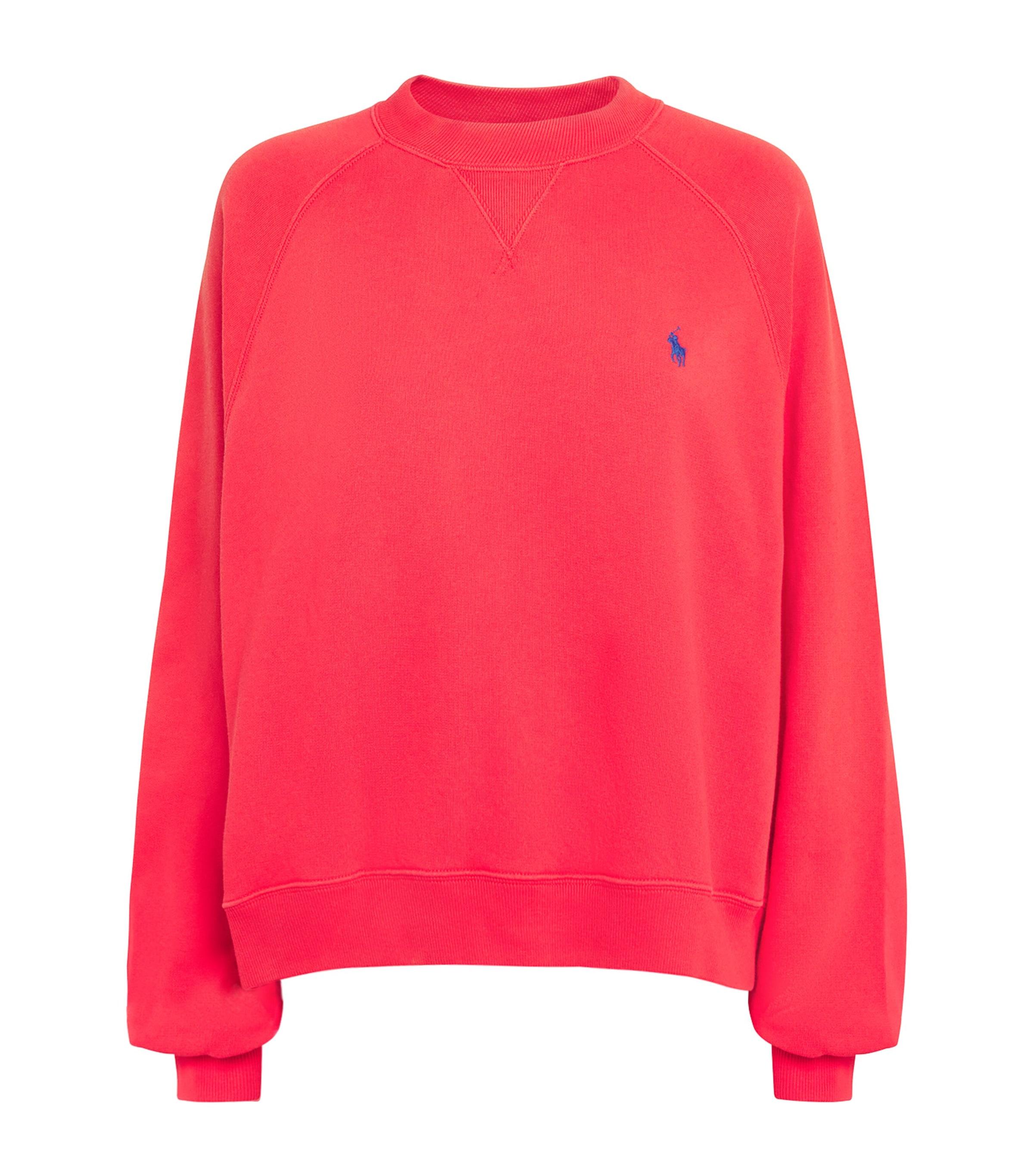 Polo Ralph Lauren Cotton-Blend Polo Pony Sweatshirt by POLO RALPH LAUREN