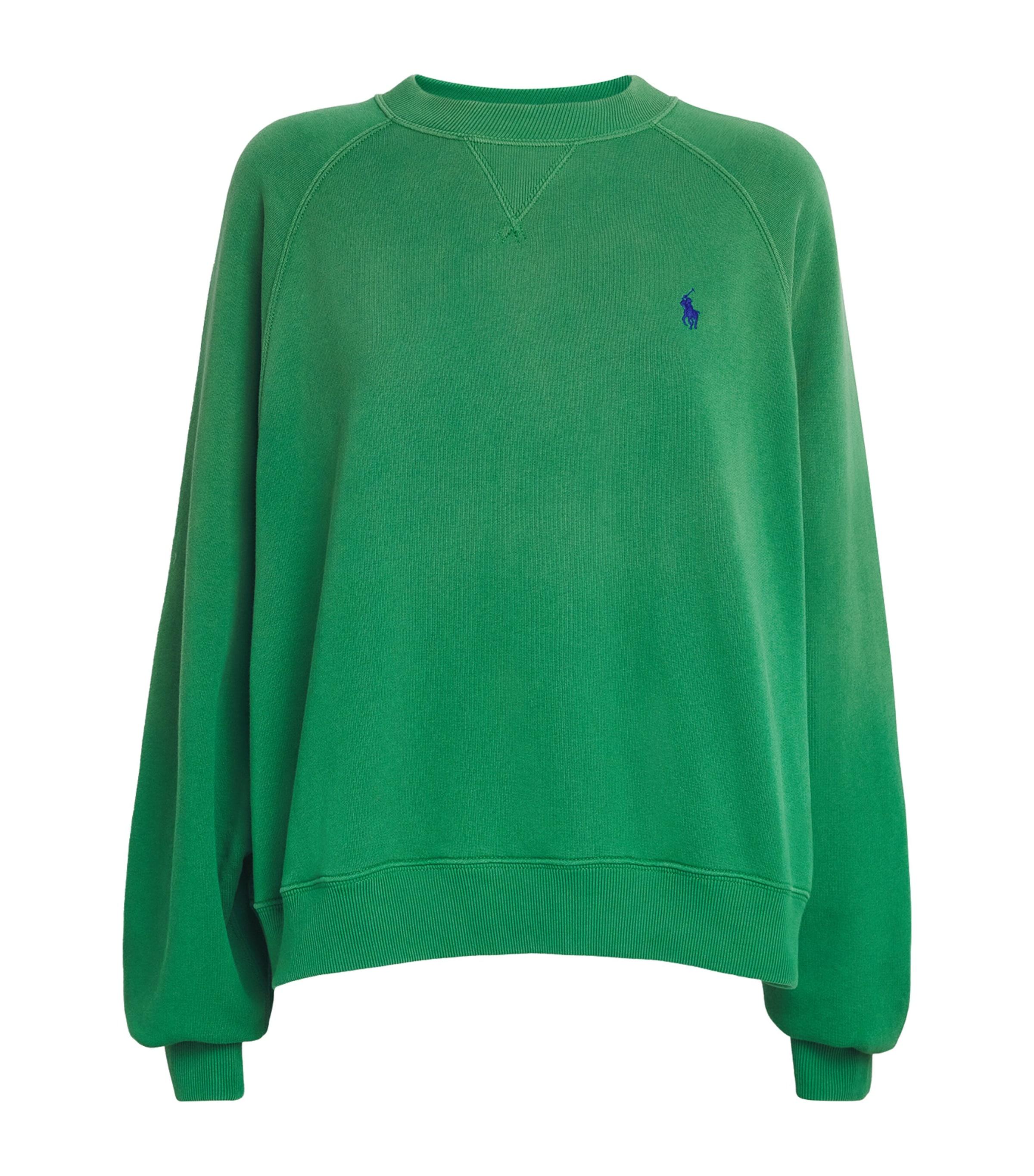 Polo Ralph Lauren Cotton-Blend Polo Pony Sweatshirt by POLO RALPH LAUREN