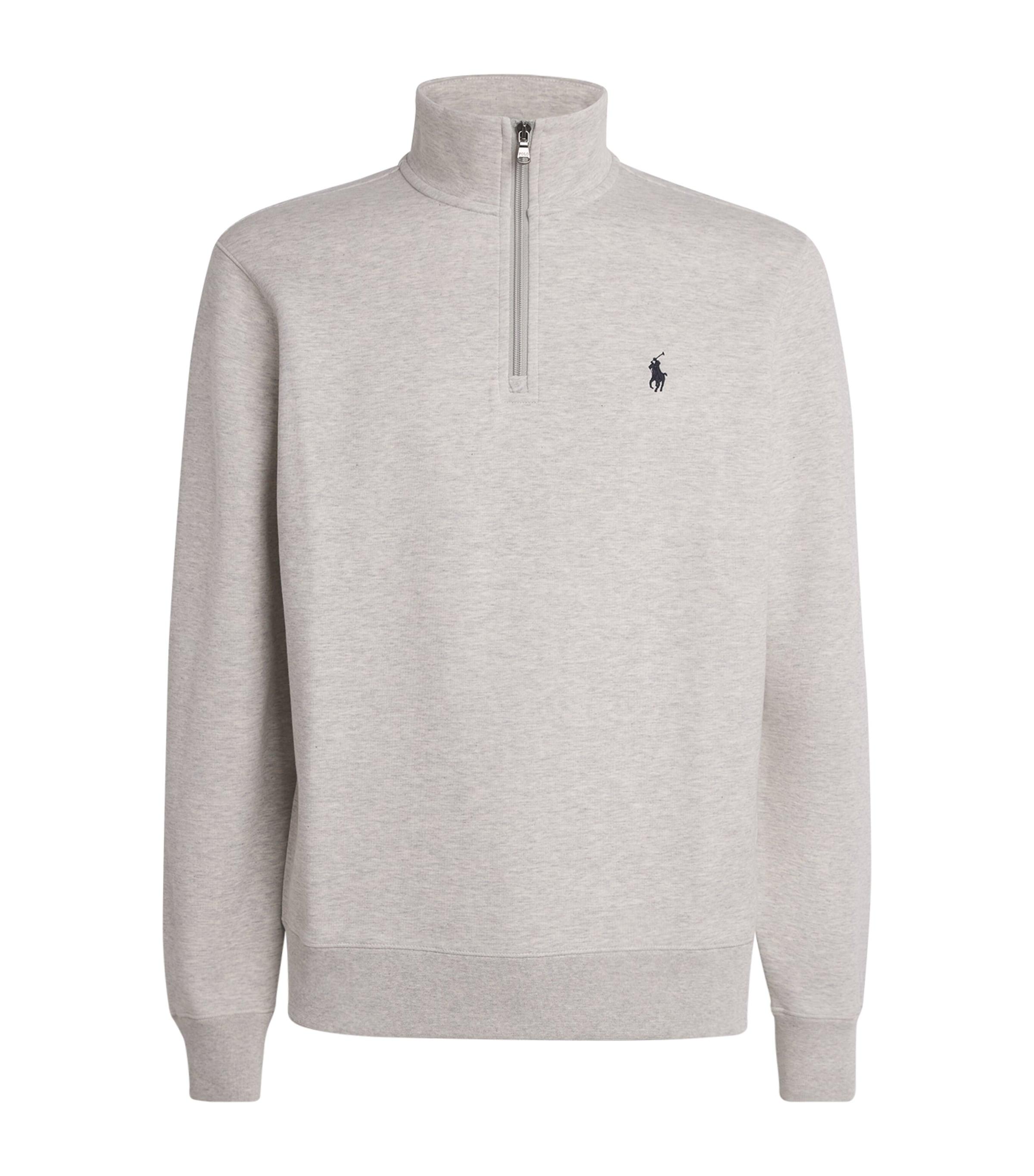 Polo Ralph Lauren Cotton-Blend Quarter-Zip Sweatshirt by POLO RALPH LAUREN