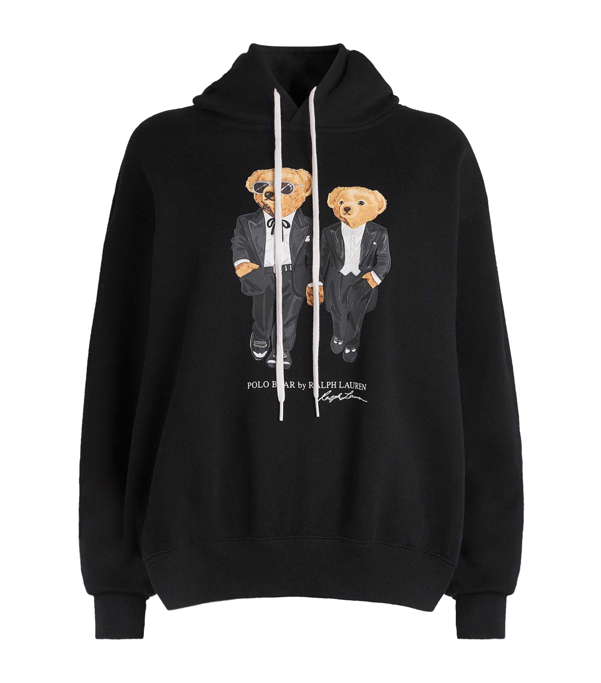 Polo Ralph Lauren Cotton-Blend Ralph and Ricky Polo Bear Hoodie by POLO RALPH LAUREN