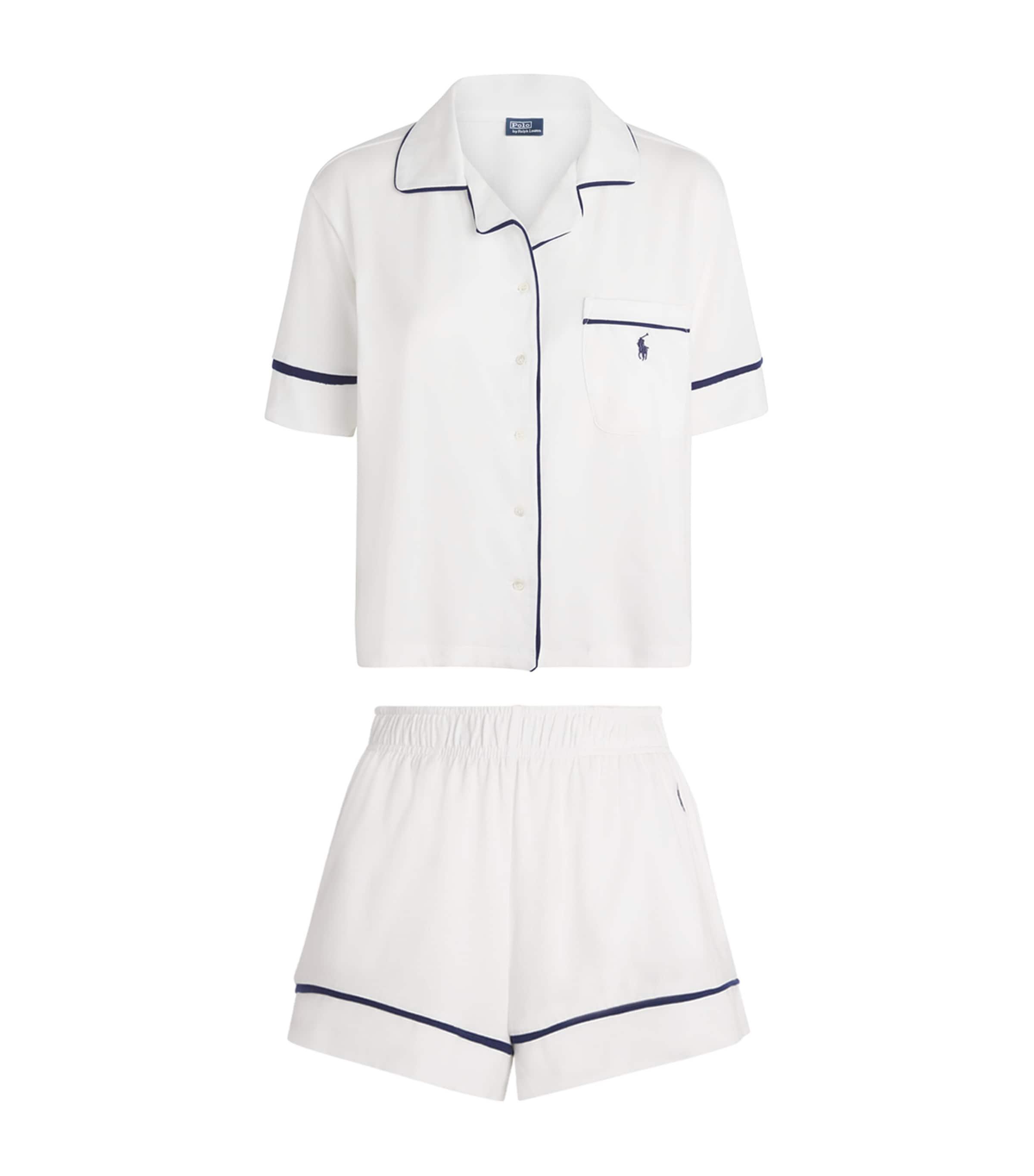 Polo Ralph Lauren Cotton-Blend Short Pyjama Set by POLO RALPH LAUREN