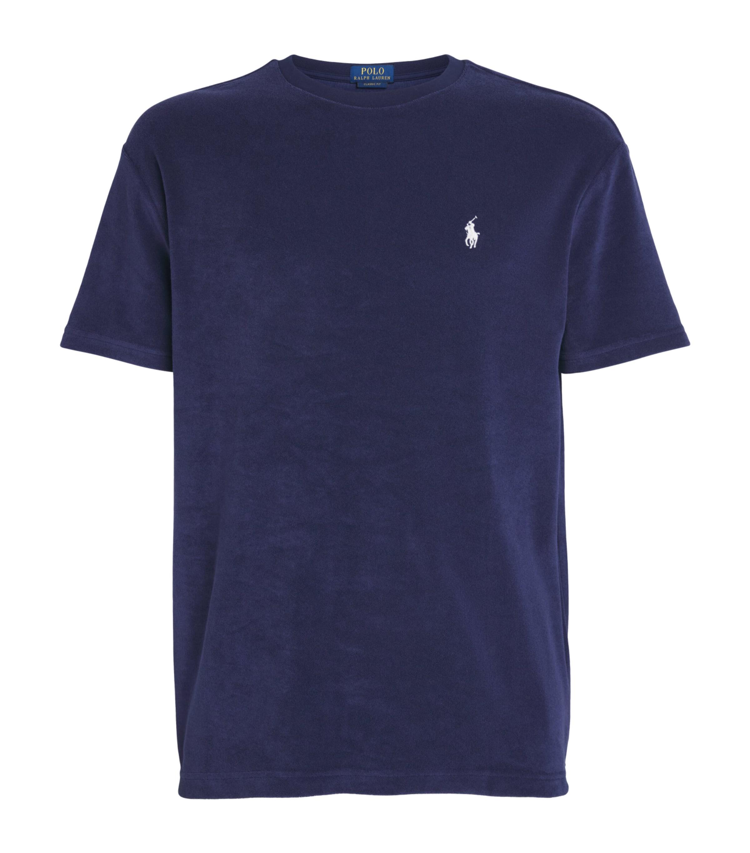 Polo Ralph Lauren Cotton-Blend Terry Cloth T-Shirt by POLO RALPH LAUREN